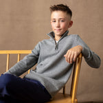 Organic Half Zip Sweater - Baby - Glamourous Grace