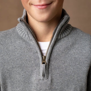 Organic Half Zip Sweater - Glamourous Grace