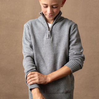 Organic Half Zip Sweater - Glamourous Grace