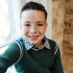 Organic Stretch Poplin Roll - Up Shirt - Glamourous Grace