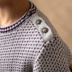 Organic Intarsia Crew Neck Sweater - Baby - By Baano