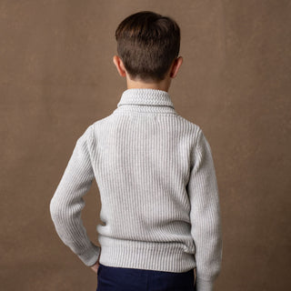 Organic Shawl Collar Sweater - Baby - Glamourous Grace