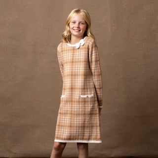 Organic Bow Sweater Dress - Baby - By Baano