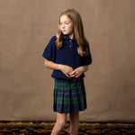 Organic Pleated Buckle Skirt - Baby - By Baano