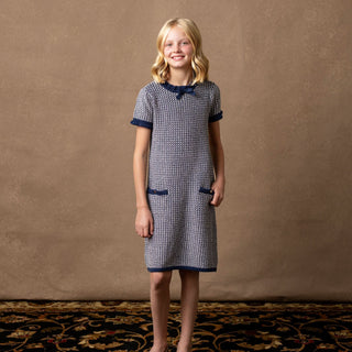 Organic Ruffle Edge Sweater Dress - Baby - By Baano