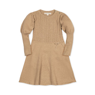 Organic Cable Bodice Sweater Dress - Baby - By Baano