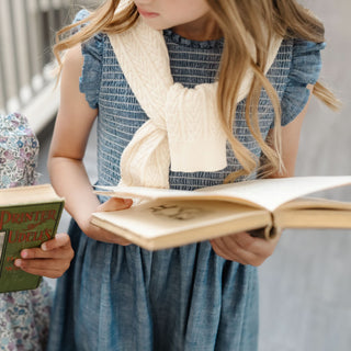 Organic Chevron Cable Cardigan - Glamourous Grace