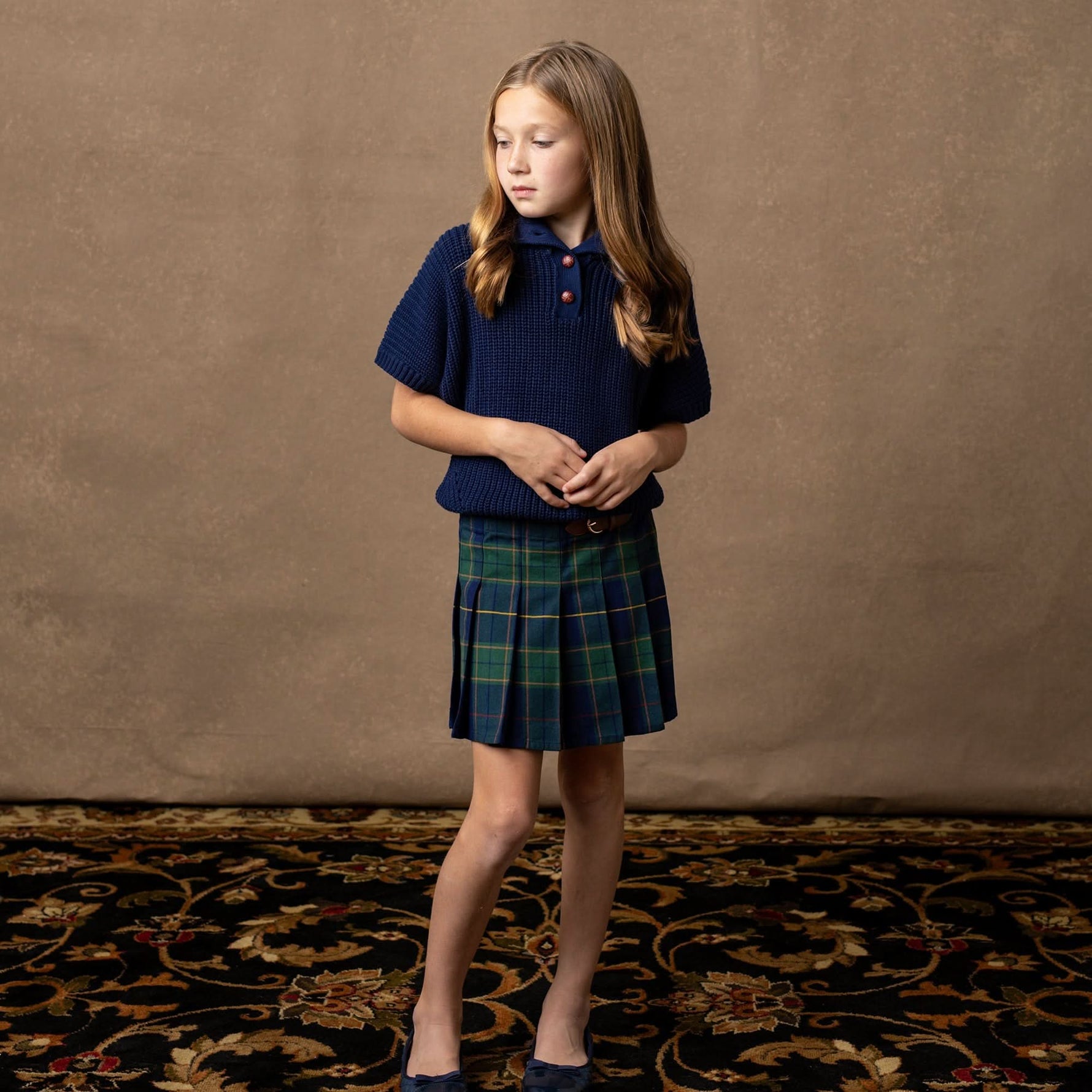 Organic Spread Collar Sweater - Baby - Glamourous Grace