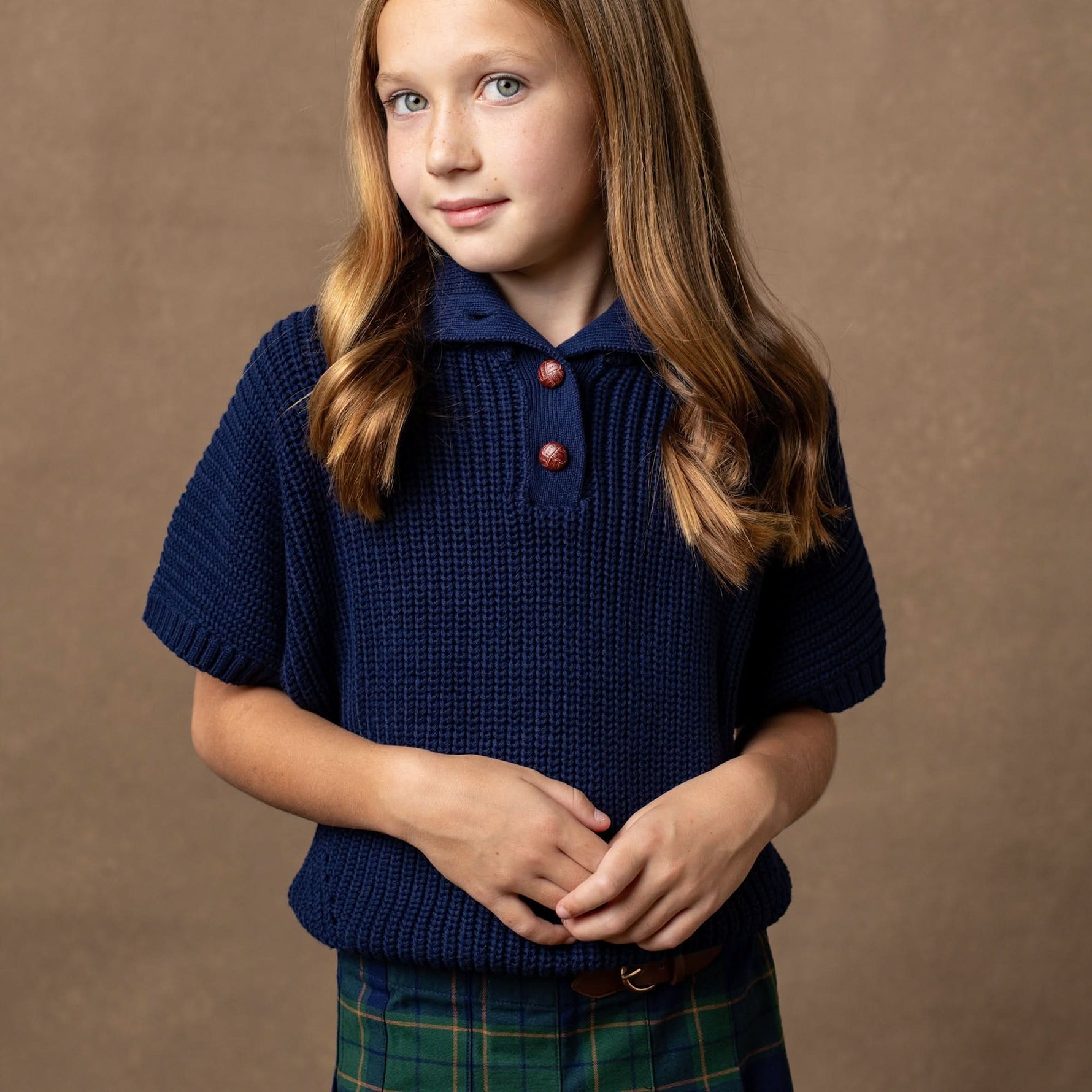 Organic Spread Collar Sweater - Baby - Glamourous Grace