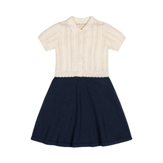 Organic French Schoolgirl Sweater Dress - Baby - Glamourous Grace