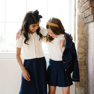 Organic French Schoolgirl Sweater Dress - Glamourous Grace