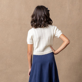Organic French Schoolgirl Sweater Dress - Glamourous Grace