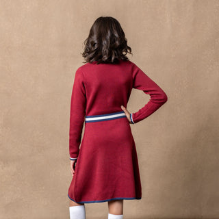 Organic Henley Sweater Dress - Glamourous Grace