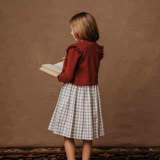Organic Stretch Poplin Sash Dress - Baby - Glamourous Grace