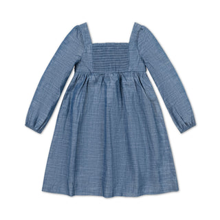 Organic Ruched Chambray Dress - Glamourous Grace
