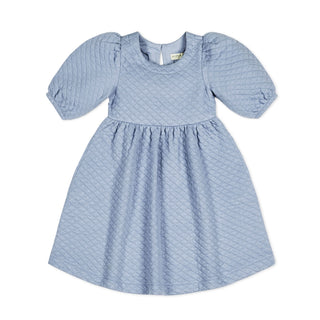 Quilted Puff Sleeve Dress - Glamourous Grace