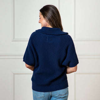 Organic Spread Collar Sweater