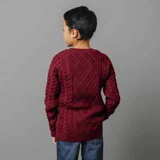 Organic Raglan Fisherman Sweater - Baby - Glamourous Grace