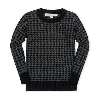 Organic Intarsia Crew Neck Sweater - Glamourous Grace