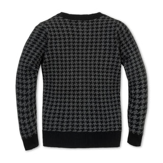 Organic Intarsia Crew Neck Sweater - Glamourous Grace