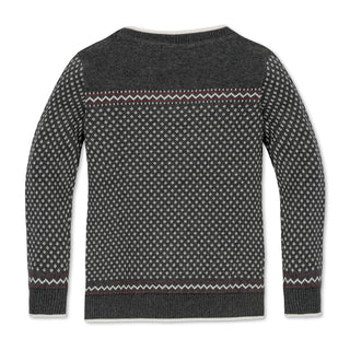 Organic Intarsia Crew Neck Sweater - Glamourous Grace