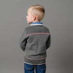 Organic Intarsia Crew Neck Sweater - Baby - Glamourous Grace