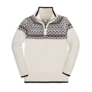 Organic Half Zip Ski Sweater - Baby - Glamourous Grace