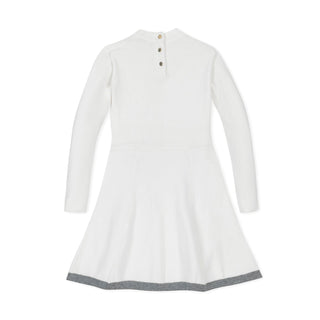 Organic Mock Neck Bow Detail Sweater Dress - Glamourous Grace