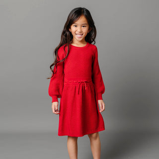 Organic Balloon Sleeve Sweater Dress - Glamourous Grace