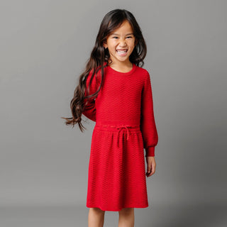 Organic Balloon Sleeve Sweater Dress - Glamourous Grace