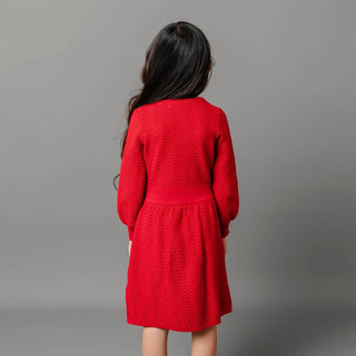 Organic Balloon Sleeve Sweater Dress - Glamourous Grace