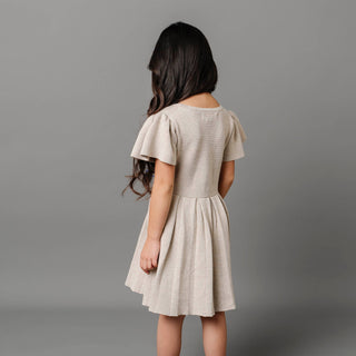 Organic Pleated Sweater Dress - Baby - Glamourous Grace