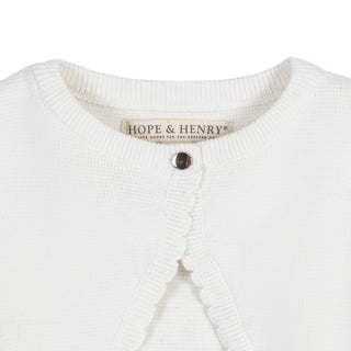 Organic Cropped Milano Cardigan - Baby - By Baano