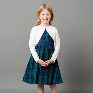 Organic Cropped Milano Cardigan - Baby - By Baano