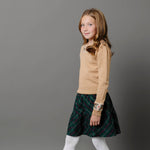 Organic Intarsia Trim Sweater - Baby - Glamourous Grace