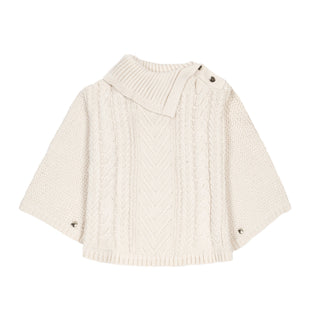 Organic Split Collar Sweater Cape - Glamourous Grace