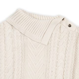 Organic Split Collar Sweater Cape - Glamourous Grace