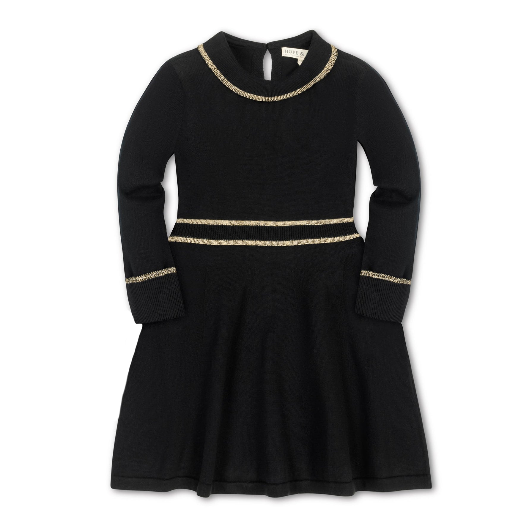 Organic Ruffle Collar Sweater Dress - Baby - Glamourous Grace