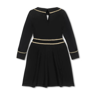 Organic Ruffle Collar Sweater Dress - Glamourous Grace
