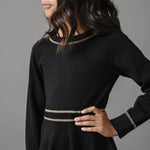 Organic Ruffle Collar Sweater Dress - Baby - Glamourous Grace