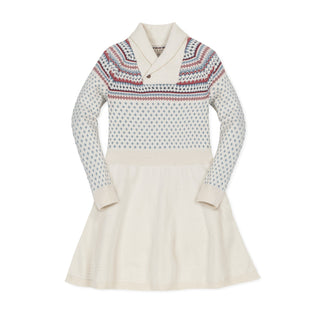 Organic Shawl Collar Sweater Dress - Glamourous Grace