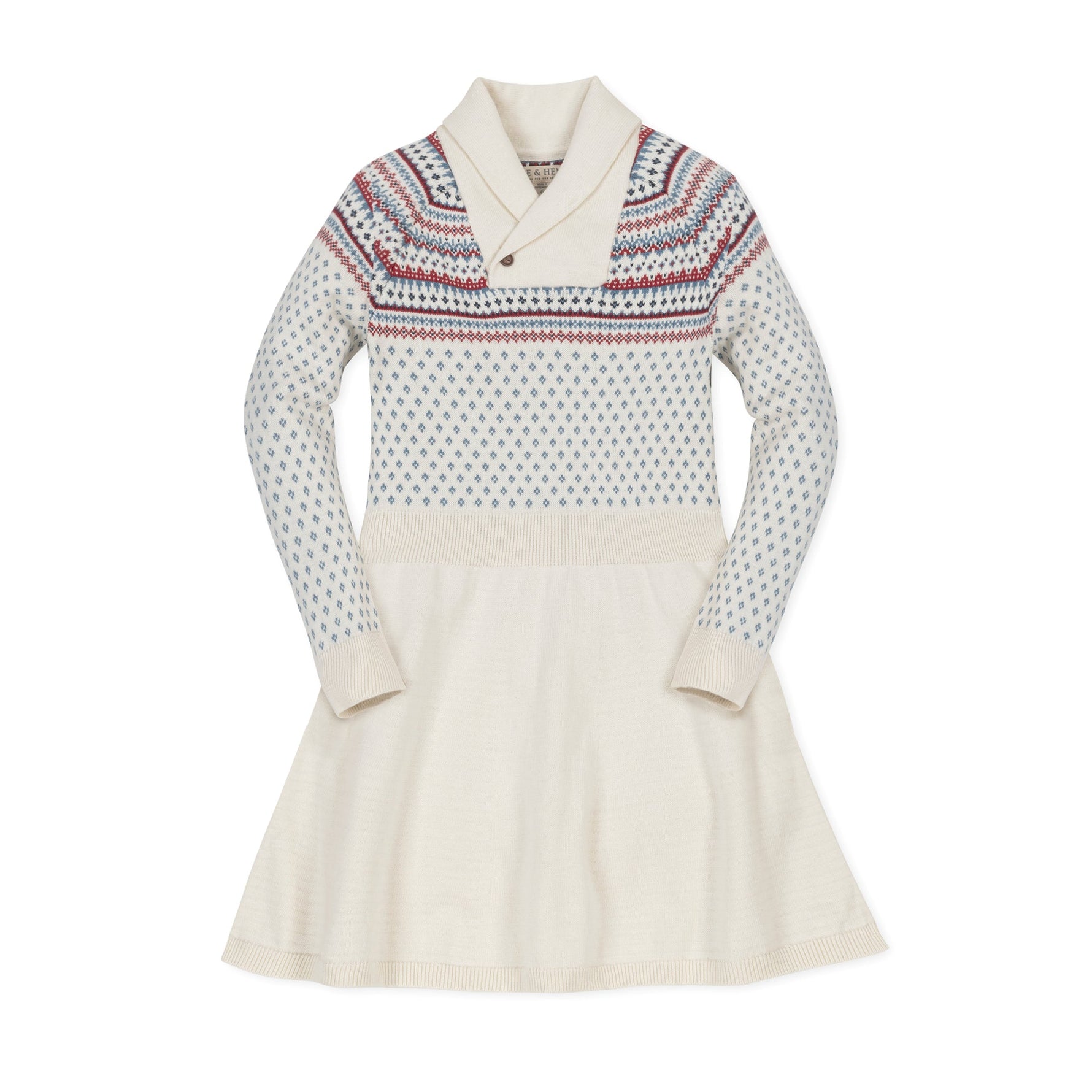 Organic Shawl Collar Sweater Dress - Baby - Glamourous Grace