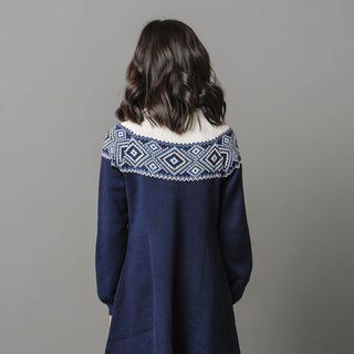 Organic Fair Isle Raglan Sweater Dress - Baby - Glamourous Grace