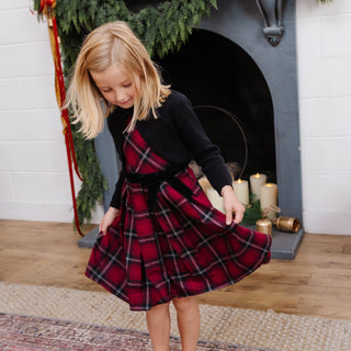 Organic Peter Pan Collar Party Dress - Glamourous Grace