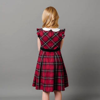 Organic Peter Pan Collar Party Dress - Glamourous Grace