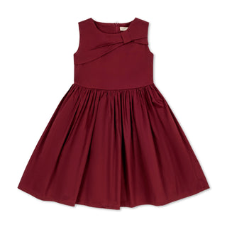 Organic Asymmetrical Bow Party Dress - Baby - Glamourous Grace