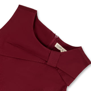Organic Asymmetrical Bow Party Dress - Baby - Glamourous Grace