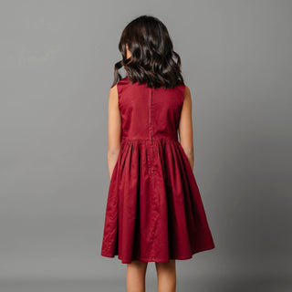 Organic Asymmetrical Bow Party Dress - Glamourous Grace