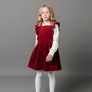 Organic Corduroy Ruffle Jumper - Baby - By Baano