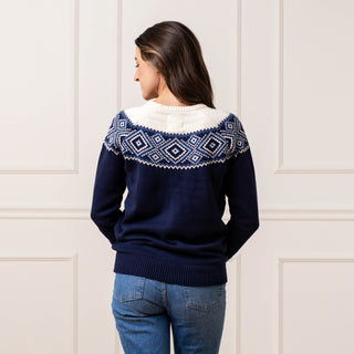 Fair Isle Raglan Sweater